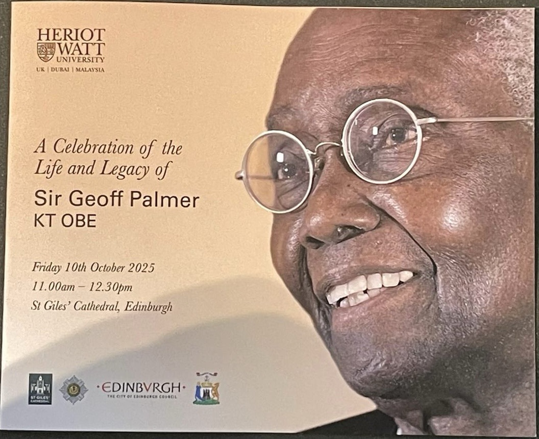 Meet the Amazing Sir Geoff Palmer – Recipient of the Order of the Thistle